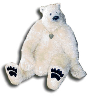 Apun  - Mohair Teddy Bear Handmade by Artist Denise Purrington