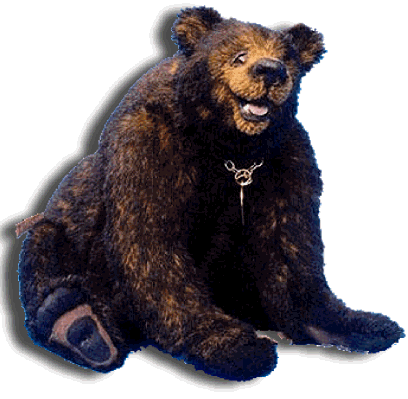 Mohair Teddy Bear Handmade by Artist Denise Purrington-Cody 
