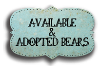 Mohair Teddy Bears by Award Winning Artist Denise Purrington - Available Now and Adopted Bears