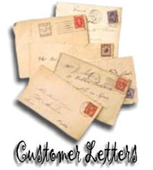 Handmade Teddy Bears by award winning custom made Mohair Teddy Bear artist, Denise Purrington Customer Letters